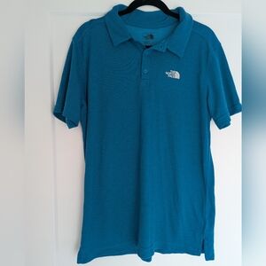 The North Face Men's Blue Polo Shirt